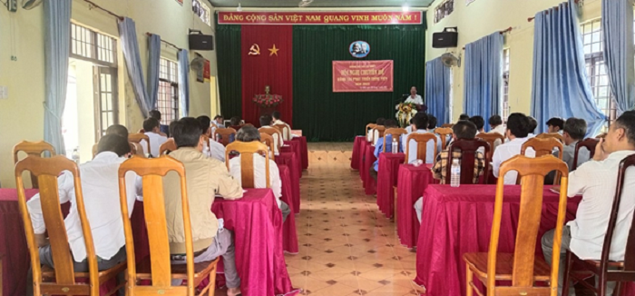 Đảng bộ xã Cư Mốt tổ chức Hội nghị chuyên đề về công tác tác phát triển đảng viên năm 2022